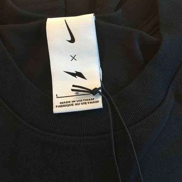 RTFKT x Nike Air Force 1 T-Shirt "Black" Sz L NEW - Picture 5 of 6